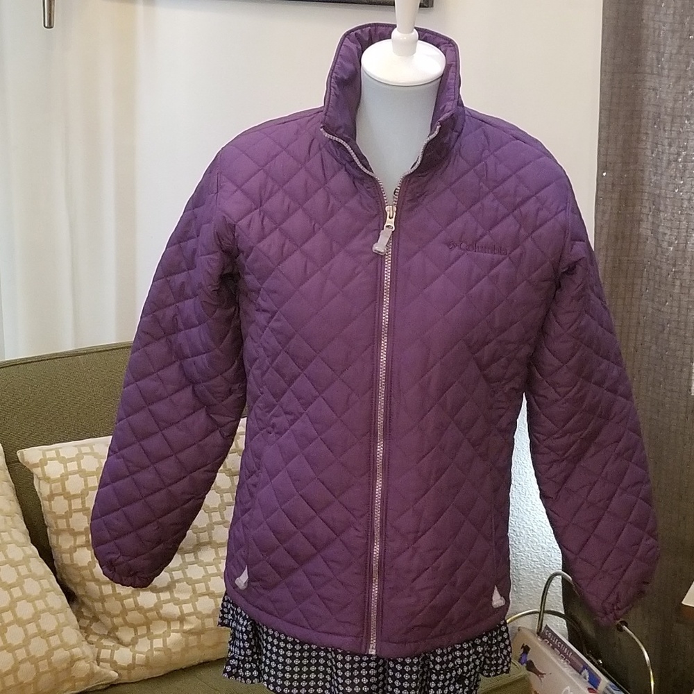 Columbia Quilted Winter Jacket - youth size